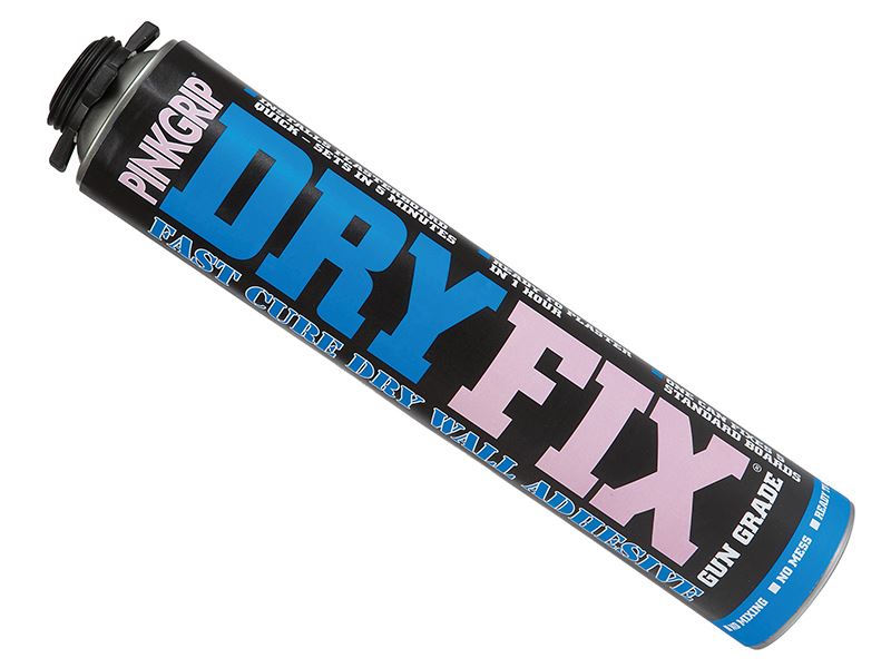 Everbuild Sika Pinkgrip Dry Fix Adhesive Foam, 750ml