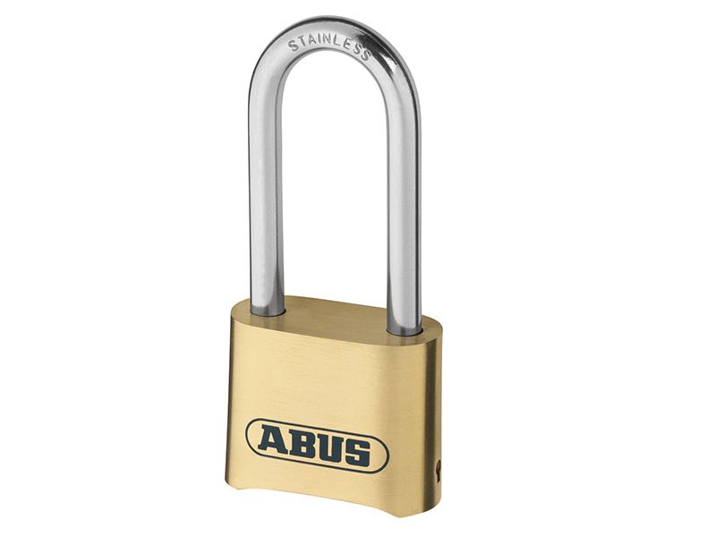 ABUS 180IB/50HB63 Brass Combination Padlock, 50mm, 4-Digit