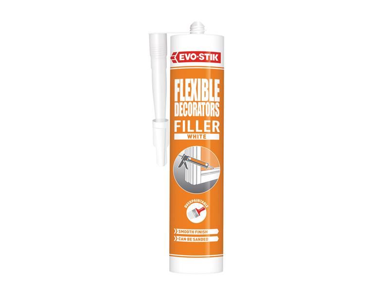 EVO-STIK Decorators Flexible Acrylic Filler, White, C20