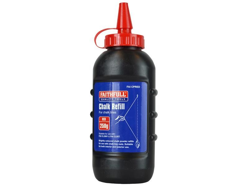 Faithfull Red Chalk Powder 250g