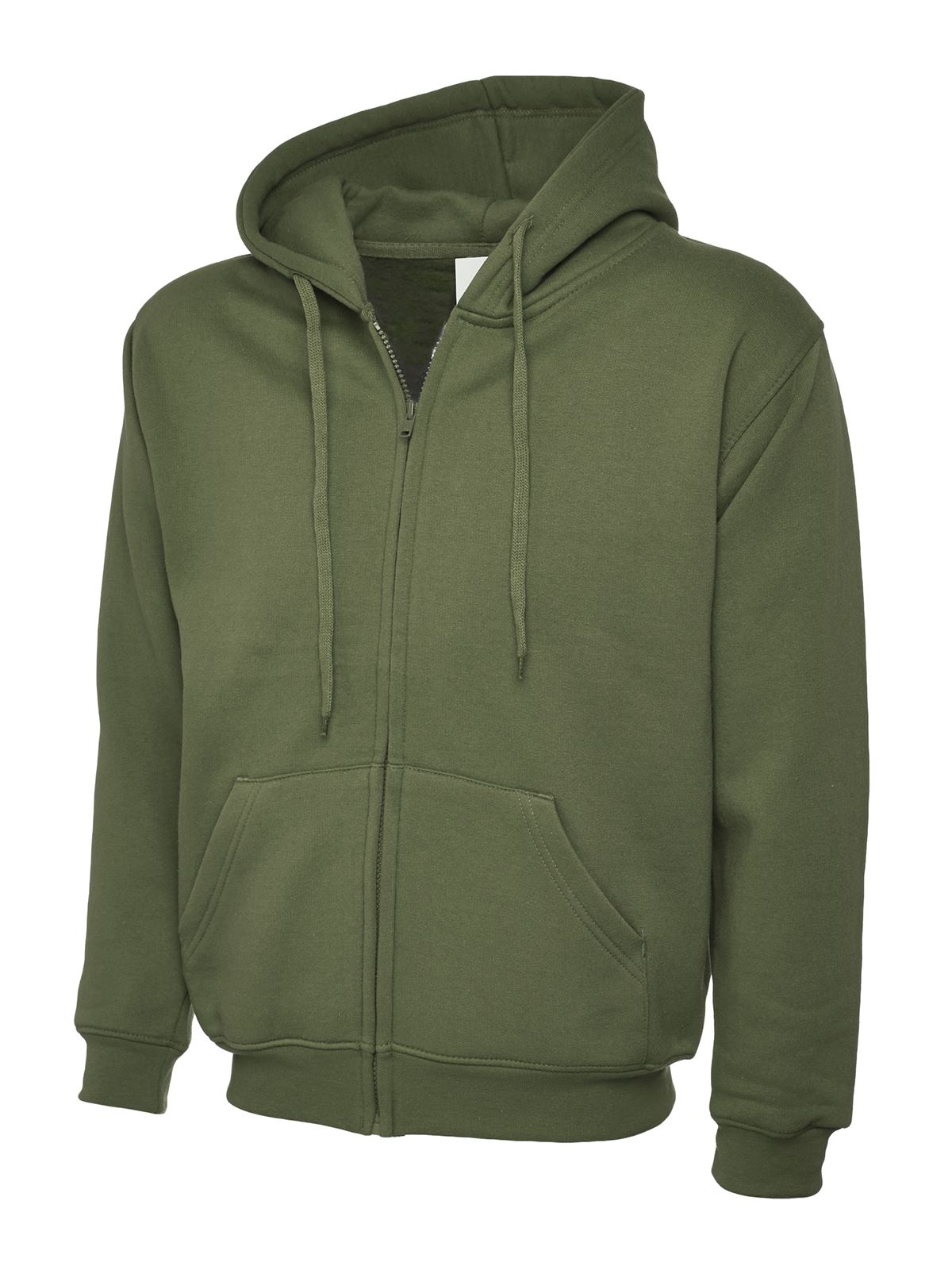 Uneek Unisex Classic Kapuzenpullover mit Reißverschluss - 50% Polyester 50% Bio