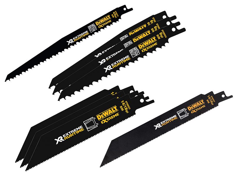 DeWalt DT99551 XR ערכת להבים למסור ידני, 8 חתיכות