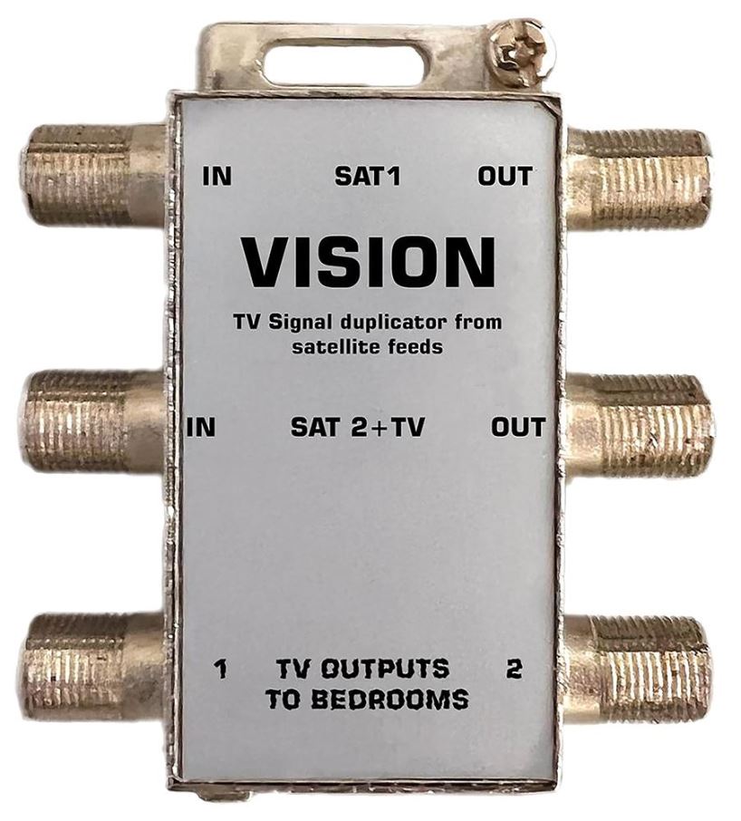 Vision EV5 Satellite/TV 2-Port Diplexer for Sky Q/HD & Freesat