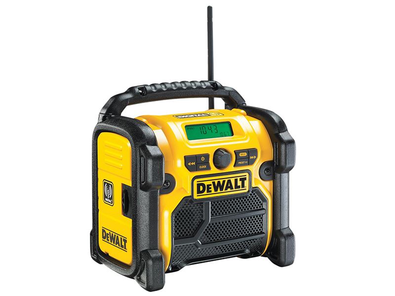 DeWALT DCR020 Radio Digital DAB, 240V y Li-ion