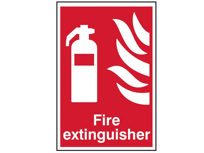 SCAN PVC Brandblusser Pictogram, 200 x 300mm
