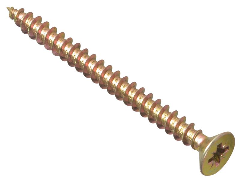 ForgeFix Multi-Purpose Pozi Screws, Steel, 5.0x60mm, Box 100