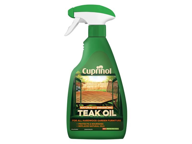 Cuprinol Minyak Tehau Semulajadi dalam Tin Penyembur 500ml