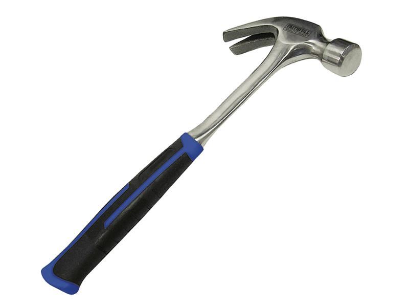 Faithfull Einteiliger Stahlklauenhammer 454g (16oz) mit Vinylgriff
