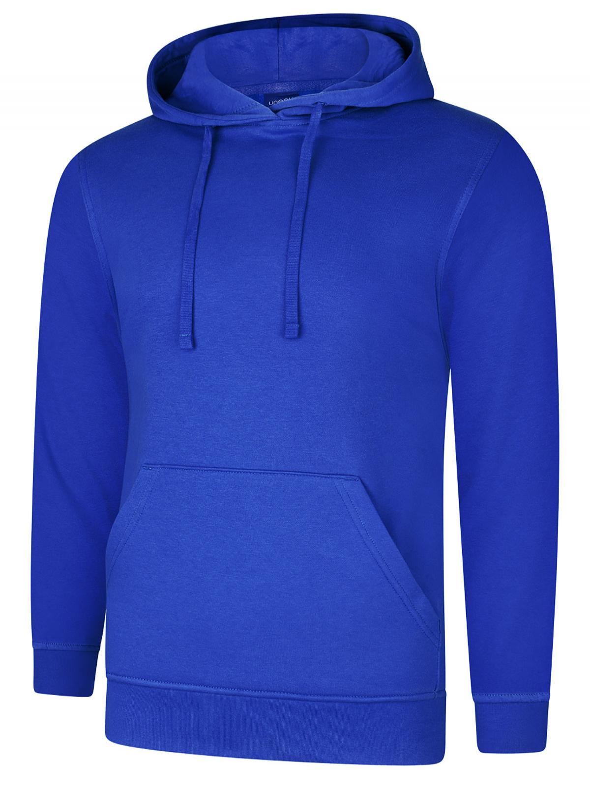 Uneek Unisex Deluxe Kapuzenpullover - 60% Ring Spun Combed Cotton, 40% Poly - 4