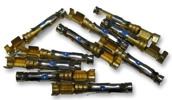 AMP - TE CONNECTIVITY Υφάσματα Crimp 18-16AWG με Επιχρύσωση, Σετ 10τεμ