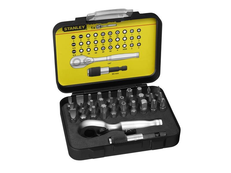 STANLEY FatMax Bit & Ratchet Set, 32-Piece