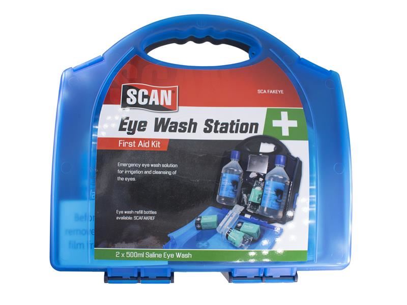 Scan Compact Oogdouchestation met Zoutoplossing