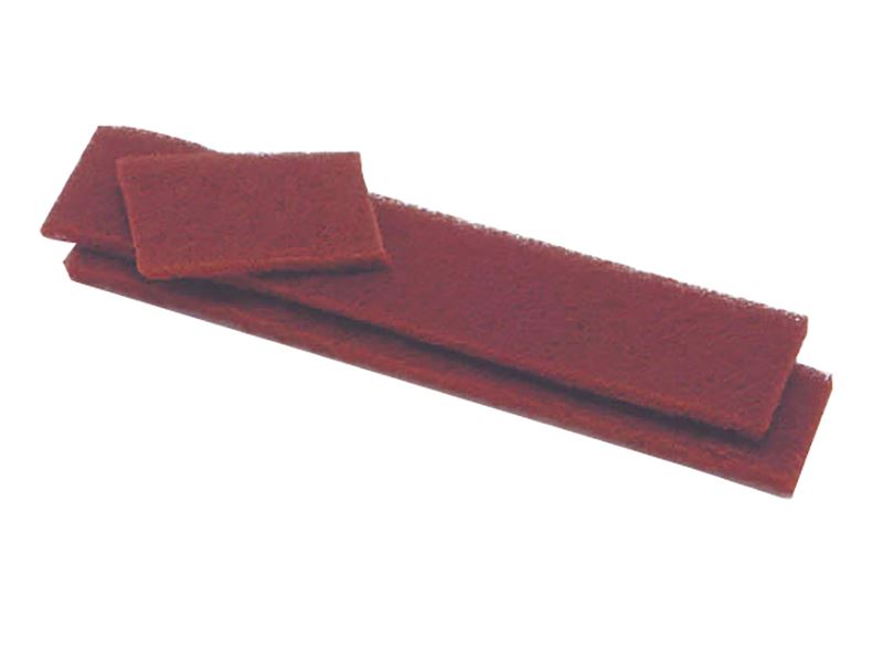 Monument 3025R Clean & Polish Pads, 50x250mm, Medium Grit (Pack of 6)