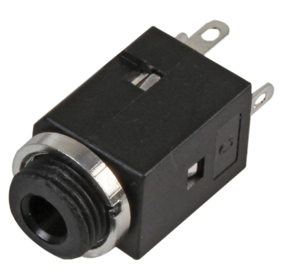 Prise frontale stéréo 3,5 mm PRO SIGNAL PS11568 - Lot de 5