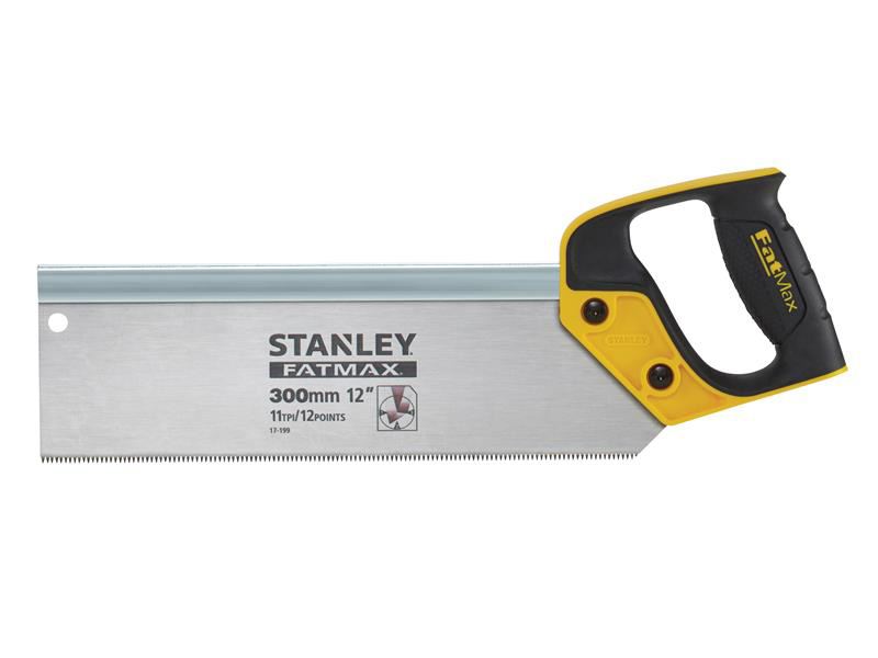 STANLEY FatMax Tenon Back Saw, 300mm, 11 TPI