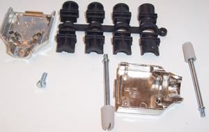 MH CONNECTORS - Haube für Schnellmontage, 9-polig, Druckguss