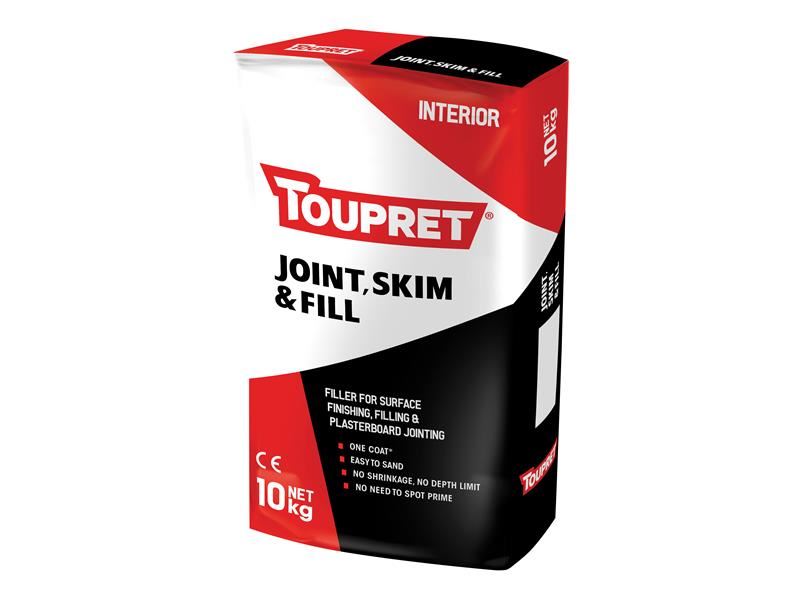 Toupret Joint Skim & Fill, Εσωτερικό Επικαλυπτικό, 10kg