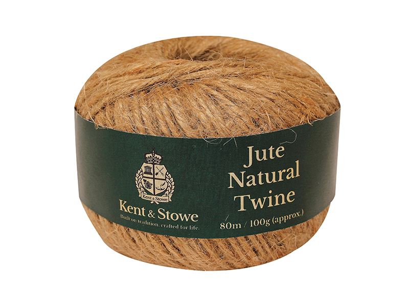 Kent & Stowe Cordel de Juta - 80m (100g), Natural, 3 Fios