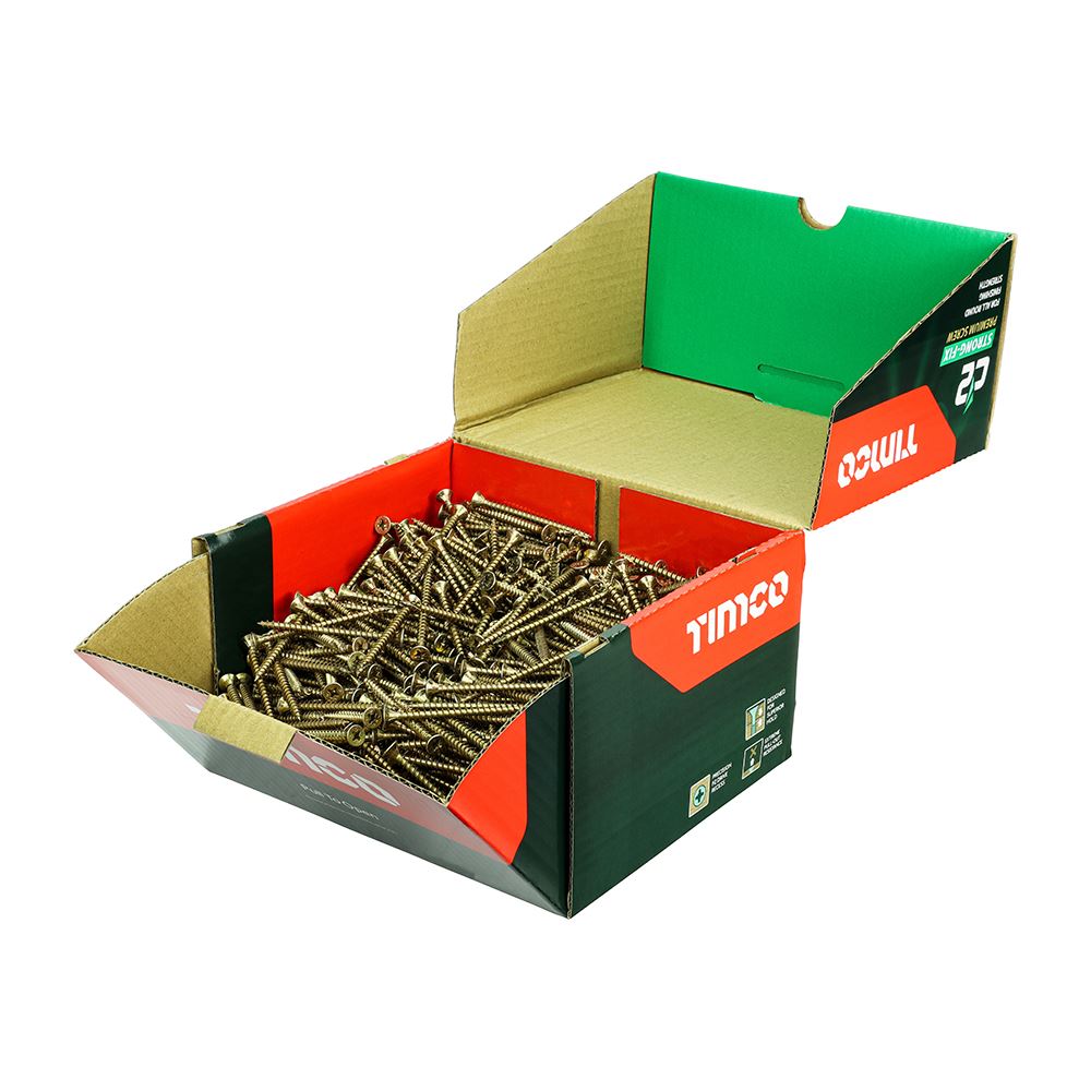 Timco C2 Strong-Fix Vis multi-usages premium PZ 5.0 x 70mm, 1000 pièces