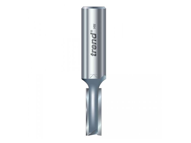Trend Fresa de doble corte TCT 6mm x 16mm, mango 1/2 pulgada