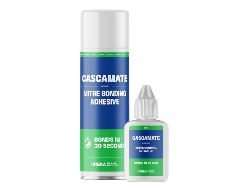 Cascamite Mitre Bond Lijmkit, Cyanoacrylate Lijm met Activator, 250ml