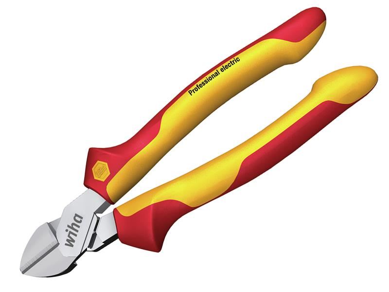Wiha Professional Electric Diagonal Cutters with DynamicJoint®, 180mm