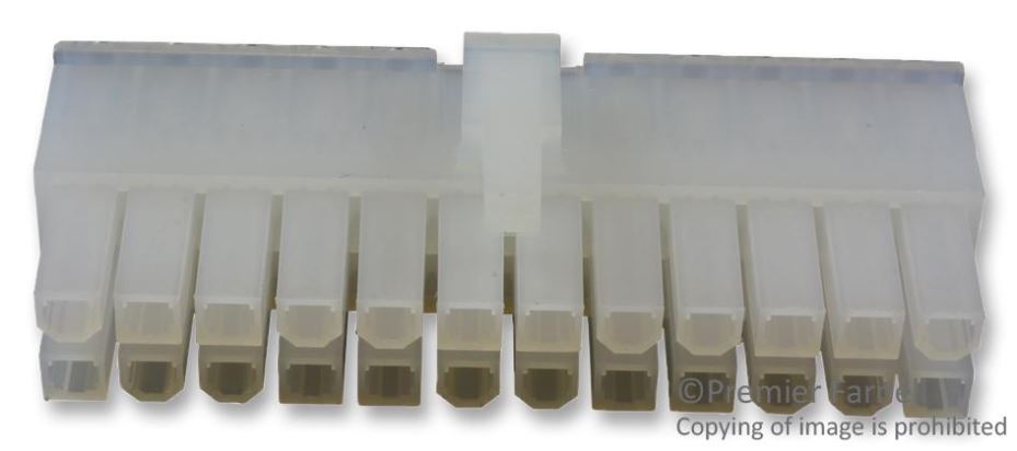 MOLEX Alloggiamento Presa Mini-Fit Jr, 24 Vie, Passo 4.2mm