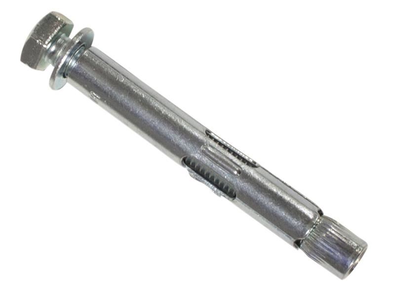 MASONMATE - Ancaire Muinchille Scriú Losc M16 x 75mm, Peinteáilte Sinc (Pacáist