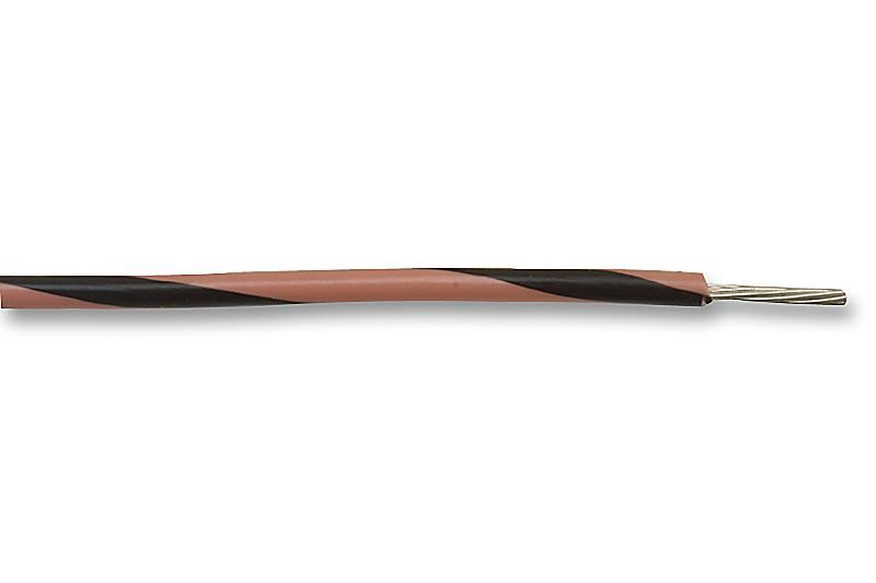 MULTICOMP PRO Filo per Apparecchiature, 16/0,20mm, Nero/Rosa, 100m