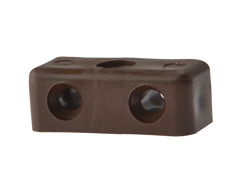ForgeFix Modesty Block Brown, No. 6-8, Bag of 100