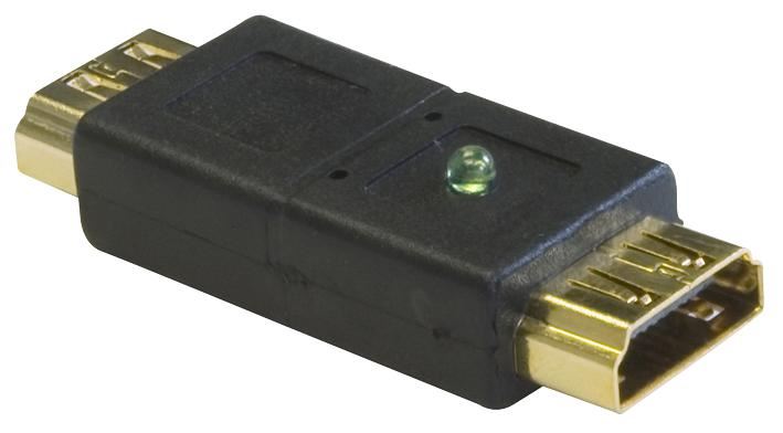 Clever Little Box HDMI Female Coupler with Blue LED
