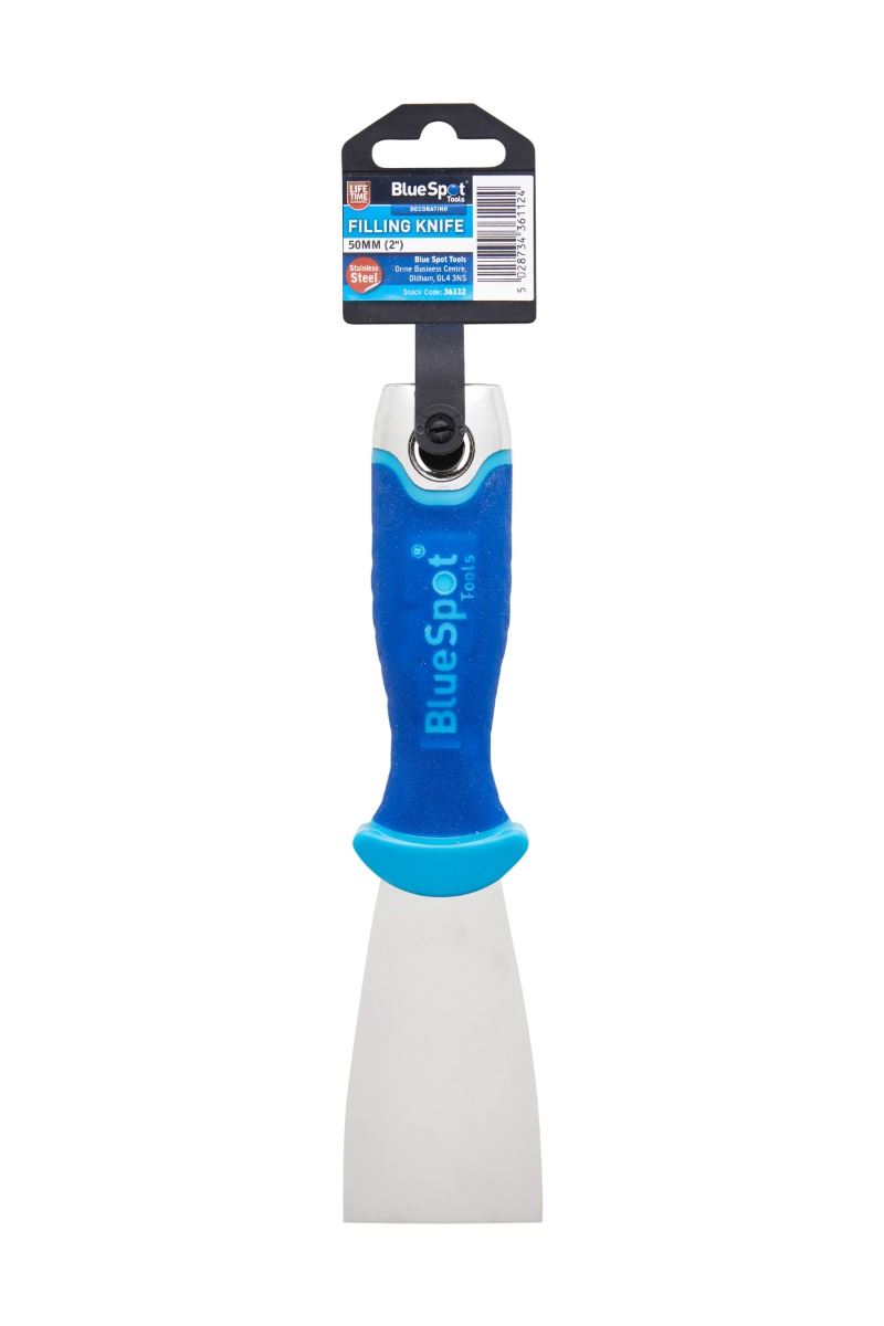 Blue Spot Tools 50mm Soft Grip Filling Scraper