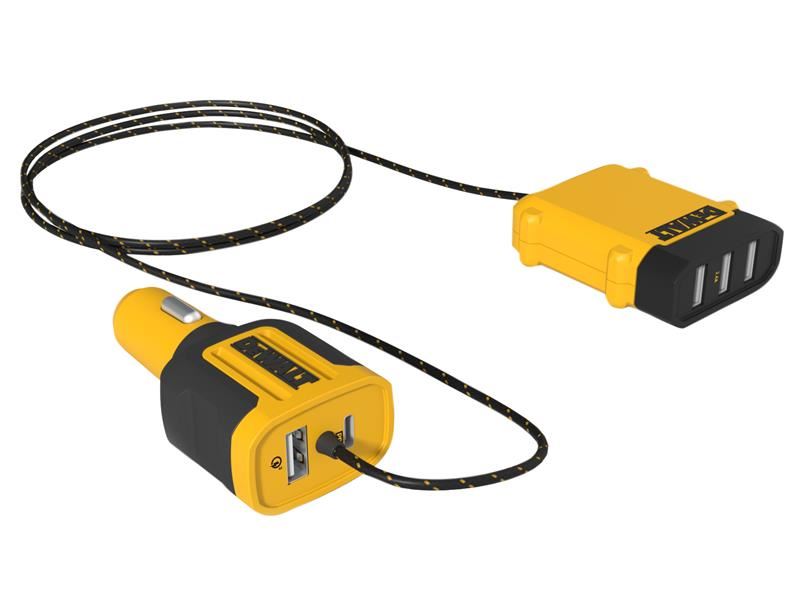 Chargeur USB DEWALT 5 ports pour sièges avant et arrière
