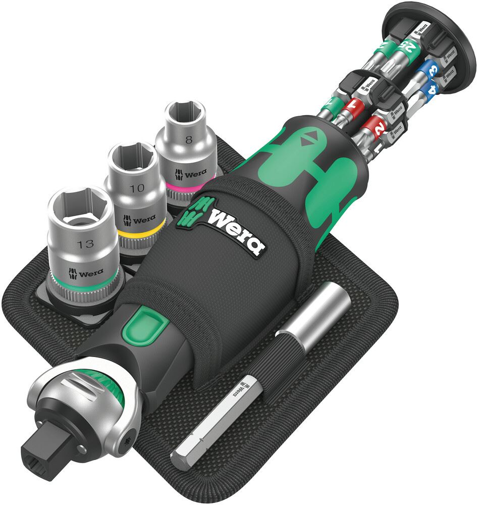 Wera Zyklop Pocket Set 2, 18-Piece Ratchet & Bit Set
