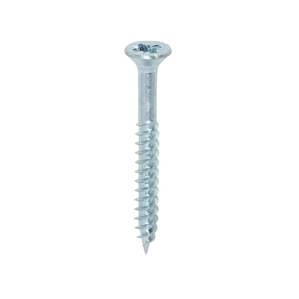 Timco - Scriú Adhmaid Dhé-Snáithe, Cónasctha Dhé, Plátáilte since (6 x 1¼”, 20)