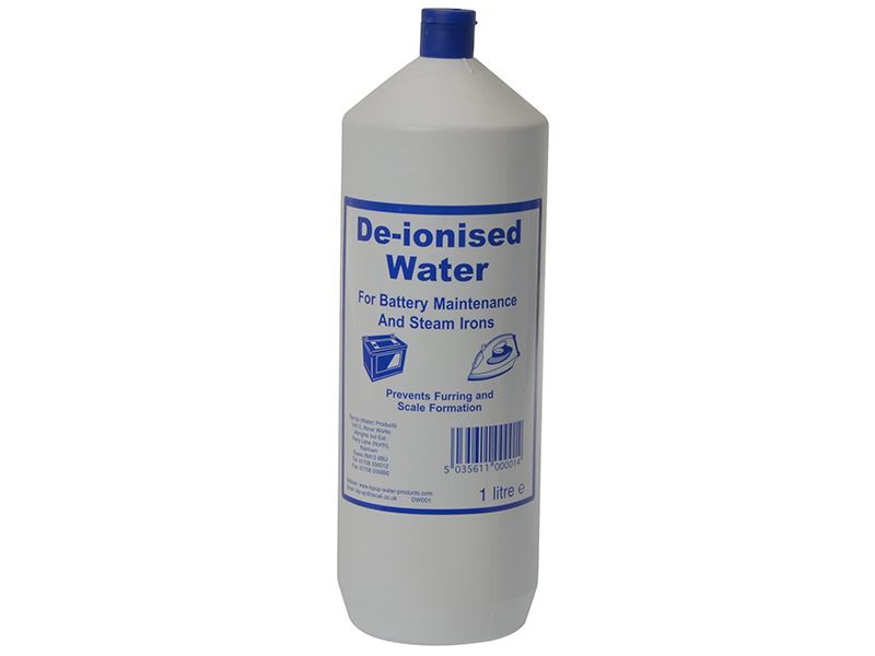TUW De-ionised Water, 1 Litre
