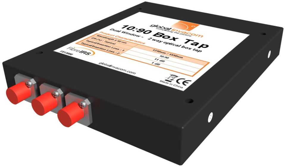 GLOBAL COMMUNICATIONS FibreIRS 10:90 Divisor Óptico, Splitter de Fibra