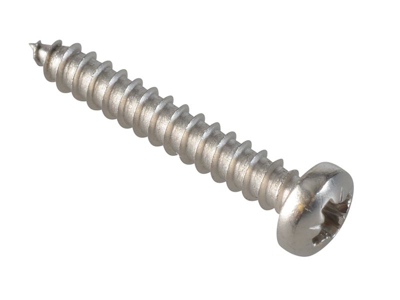 ForgeFix ステンレス鋼 セルフタッピングねじ 4x19mm (3/4in) Pozi仕様 50本入り