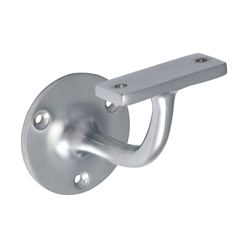 Timco Handrail Bracket, Satin Chrome, 64mm