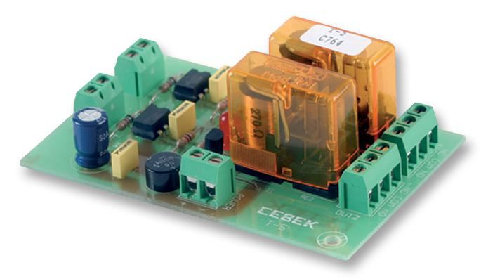 CEBEK 12V 2チャネル 絶縁型SPDTリレーモジュール
