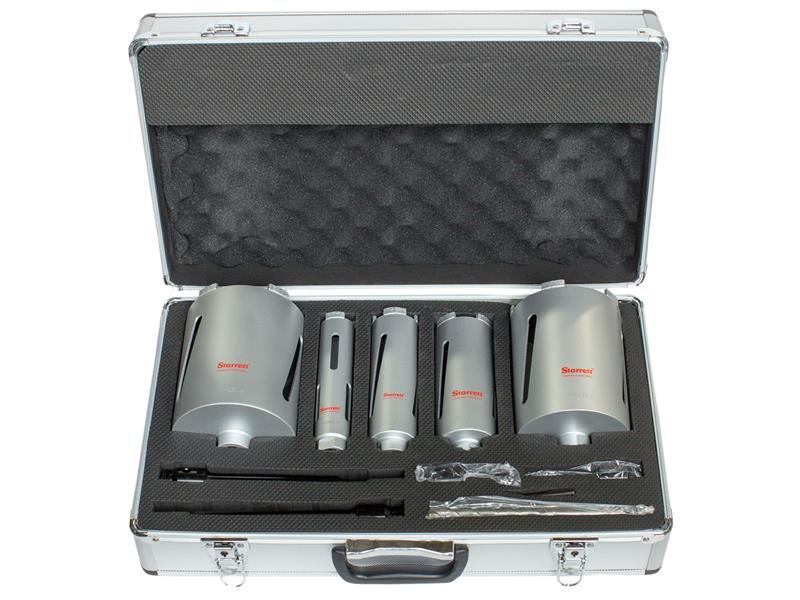 Starrett - Kit de Brocas Diamond Dri-Core, 5 Peças