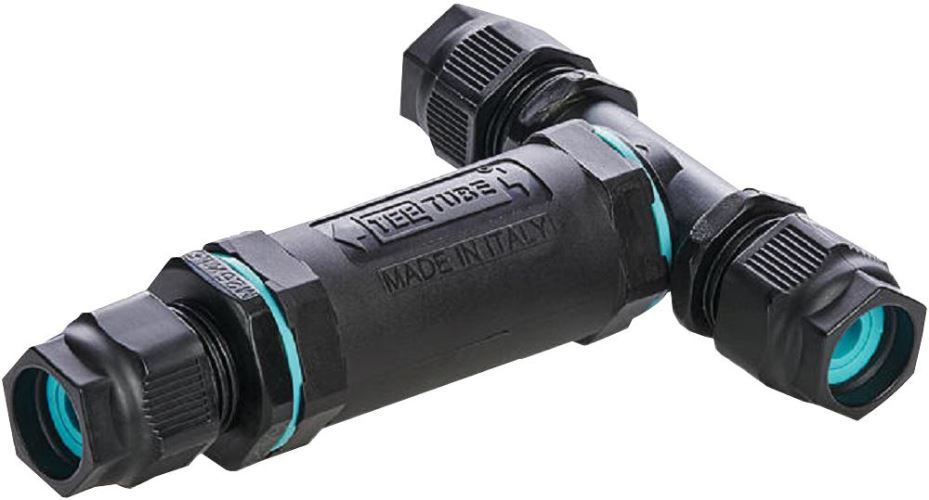 HYLEC 2-polige T-stijl kabelconnector, 32A, 450V AC