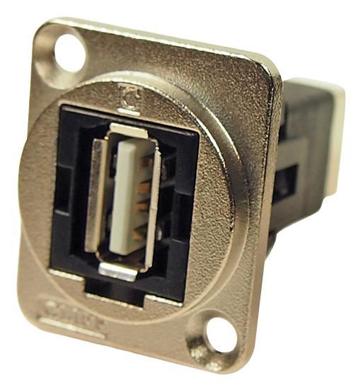 CLIFF USB 2.0 A to B 수직 패널 마운트 커넥터, XLR 프레임