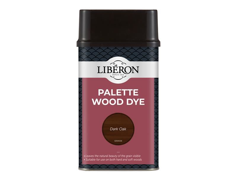 Liberon Tinta per Legno Palette - Noce Scuro, 500ml