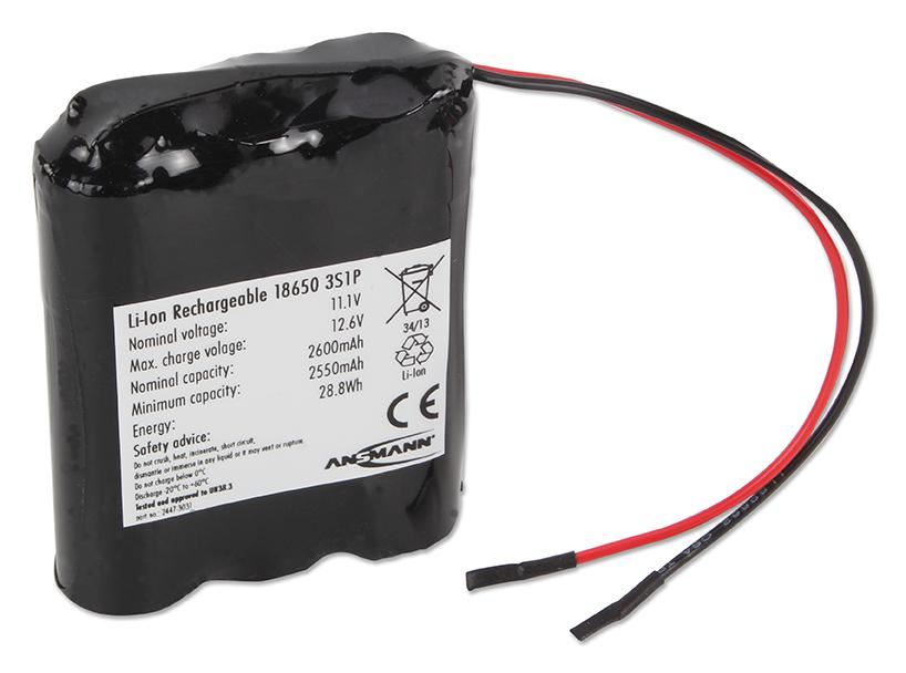 Ansmann 11.1V 2600mAh 3S1P Μπαταρία Λιθίου-Ιόντος