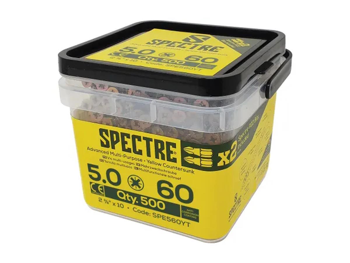 ForgeFix - Skru Kayu Spesial Spectre™ PZ 5.0 x 60mm (500 biji)