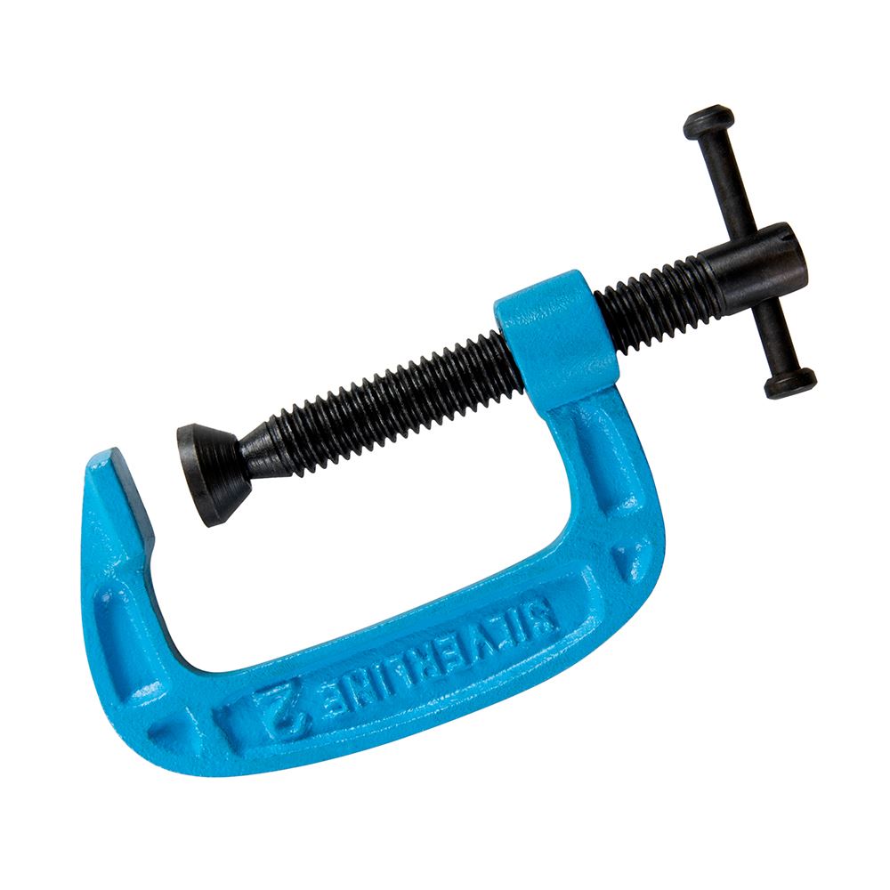 Silverline G-Clamp Ringan - 50mm