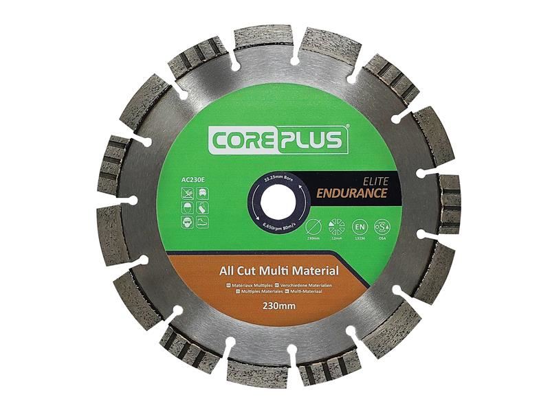 CorePlus AC230E Elite Διαμαντολεπίς Πολλαπλών Υλικών 230mm