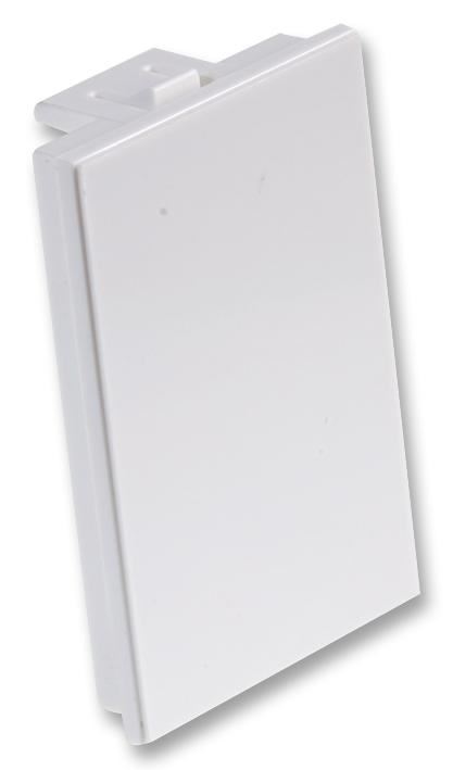 HiLo 6C Blanking Plate, White, 25 x 38.5mm