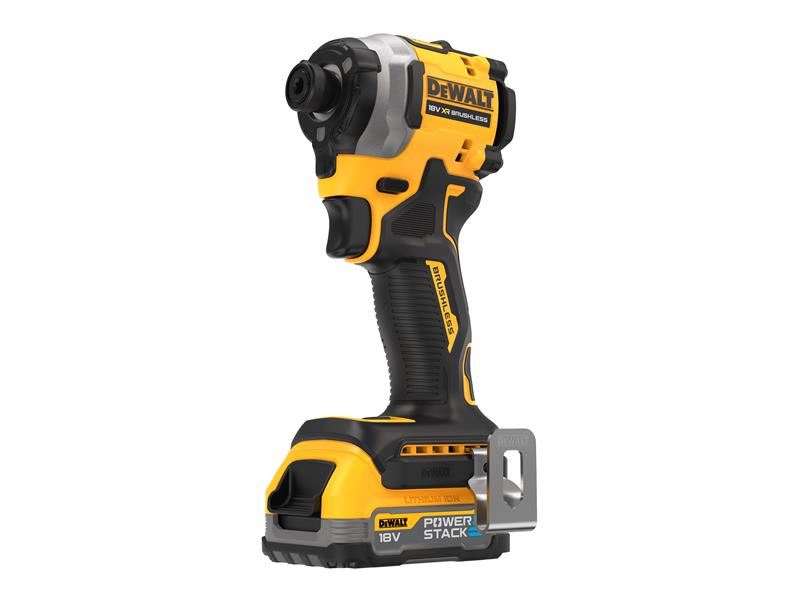 DeWALT 電動工具 - DCF850 E2T XR BL 震動螺絲批 18V 2 x 1.7Ah POWERSTACK™ 鋰電池